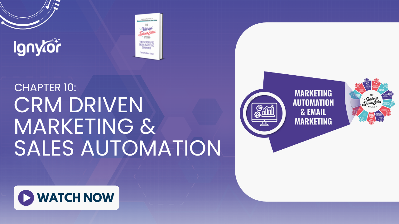 Chapter 10: Marketing and Sales Automation with Ignytor
