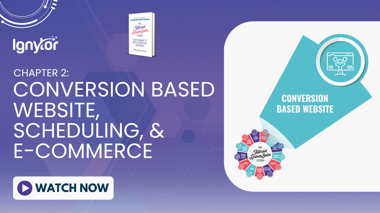 Chapter 2: Conversion-Based Websites, Your 24/7 Sales Machine with Ignytor CRM